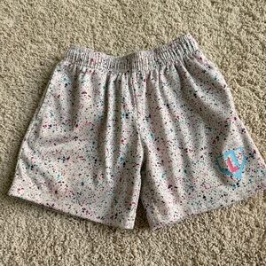Splatter paint, baseball lifestyle Shorts